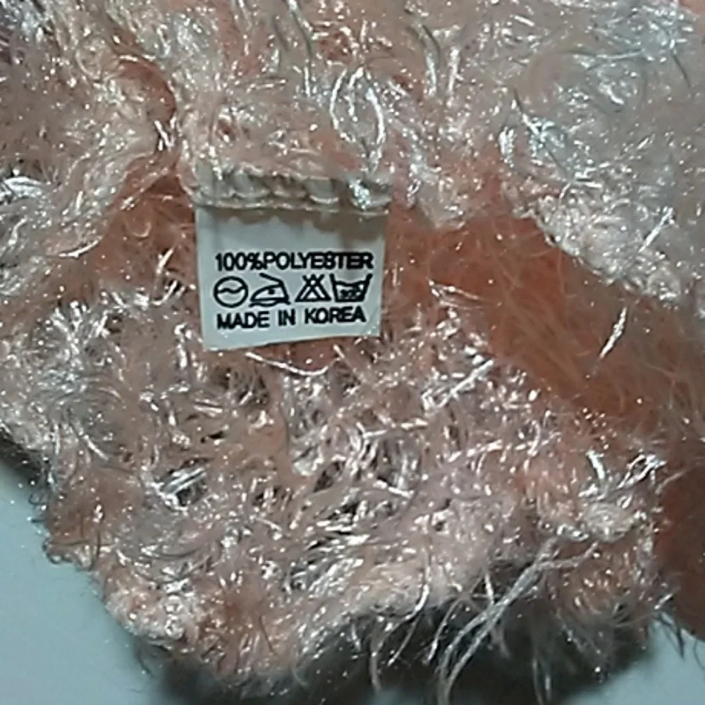 FINAL MARKDOWN SALMON Tubular Stretchy Polyester Scarf (One size)